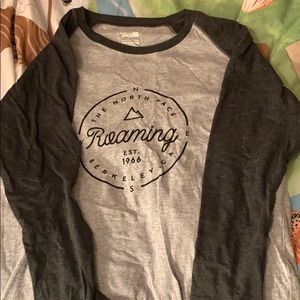 north face long sleeve t shirt